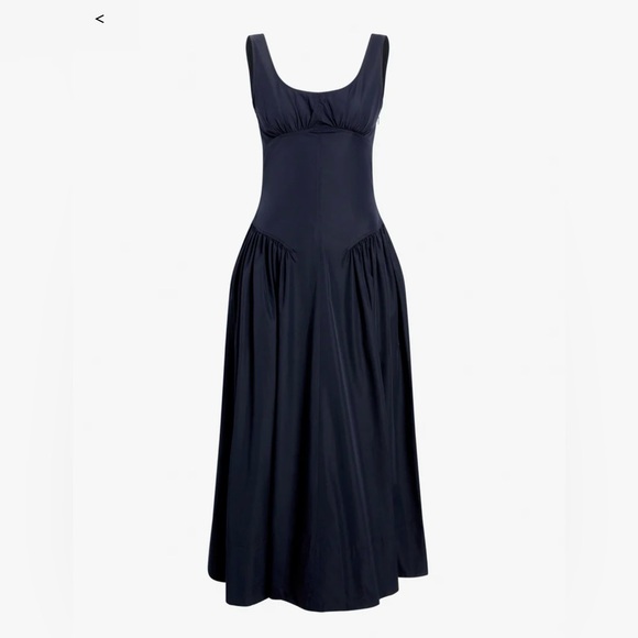 NWOT Proenza Schouler Kendall Dress Navy Summer Coachella Dress Kendall Jenner - Picture 6 of 11